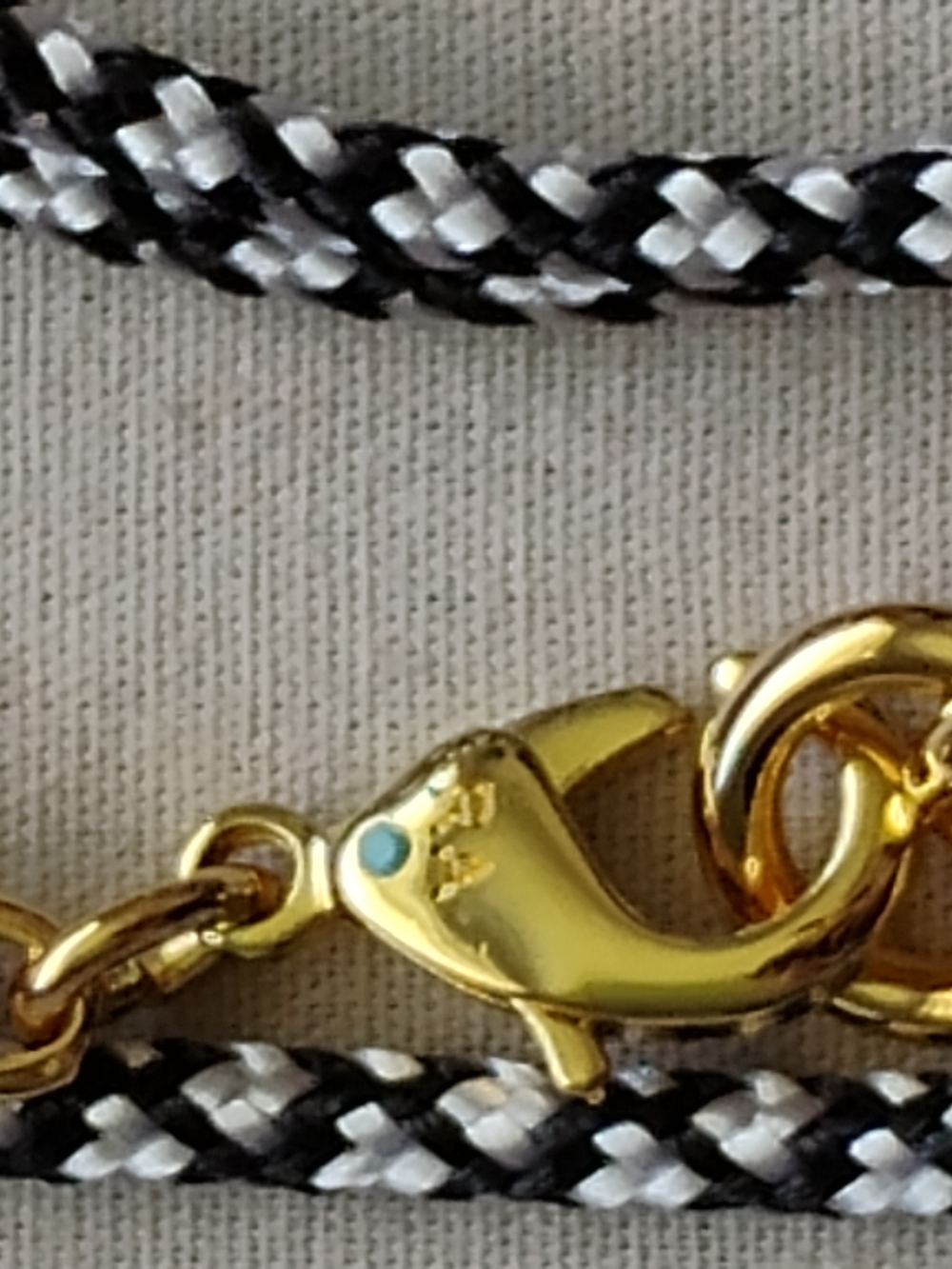 Roxanne Assoulin The Itsy Bitsy Happy Cord Charm Necklace - Picture 2 of 2